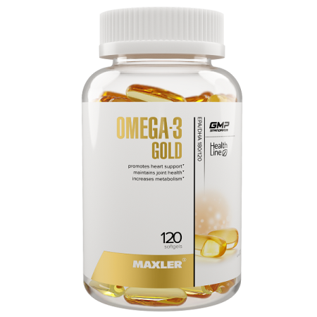 Maxler Omega 3 Gold USA 120 caps