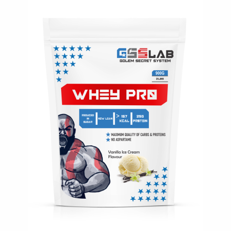 GSS Lab Whey Pro 900 грамм (Ванильное мороженое)