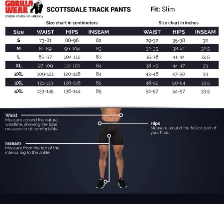 Gorilla Wear Штаны Scottsdale Track Pants Black