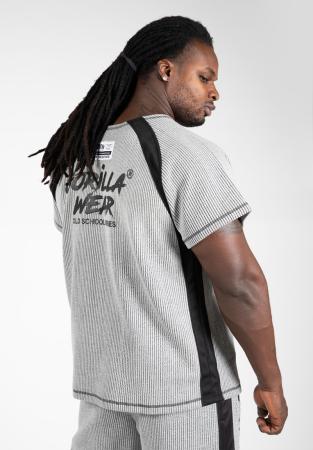 Gorilla Wear Футболка Augustine Old School Workout Top Gray