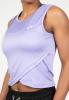 Gorilla Wear Женский Топ Estelle Twisted Crop Top Lilac