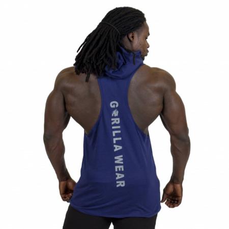 Gorilla Wear Безрукавка Lawrence Hooded Tank Top Navy