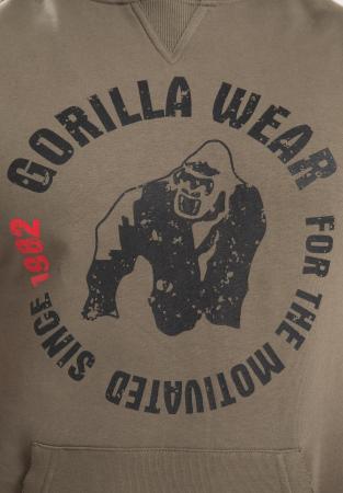 Gorilla Wear Безрукавка Marshall Sleeveless Hoodie Army Green