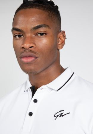 Gorilla Wear Футболка Delano Polo White/Black