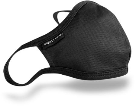 Gorilla Wear Face Mask Black
