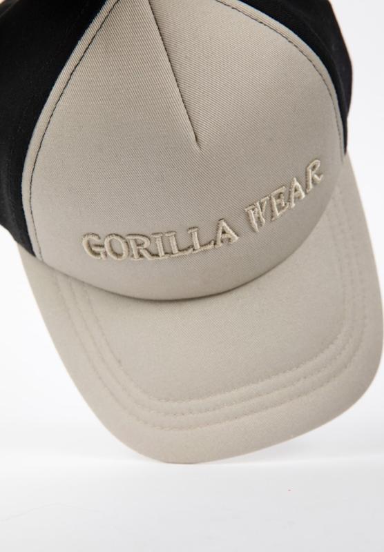 Gorilla Wear Бейсболка Sharon Ponytail Cap Beige/Black Gorilla Wear Бейсболка Sharon Ponytail Cap Beige/Black