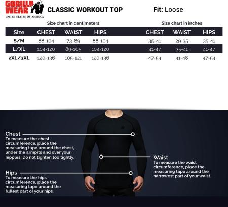 Gorilla Wear Футболка Classic Work Out Top Black