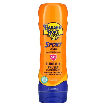 Banana Boat, Sport Ultra, солнцезащитный лосьон, SPF 50, 236 мл (8 жидк. Унций)