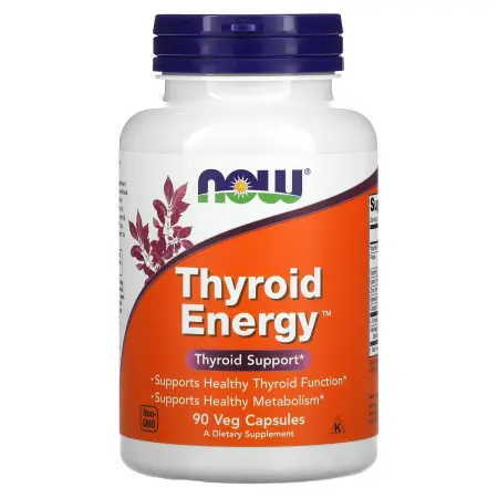 NOW Foods Thyroid Energy 90 капсул
