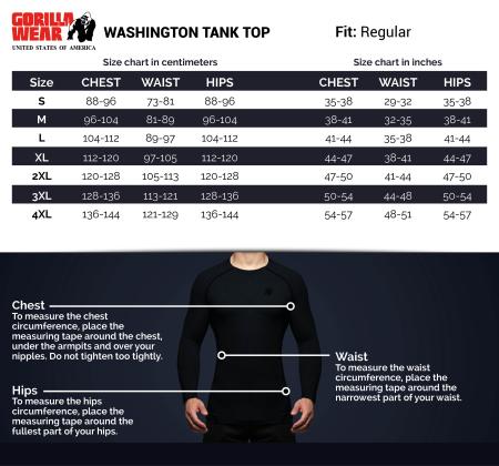 Gorilla Wear Безрукавка Washington Tank Top - Neon Yellow
