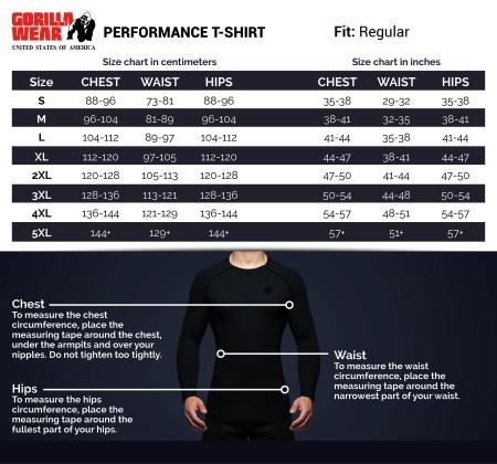Gorilla Wear Футболка Performance T-Shirt Gray