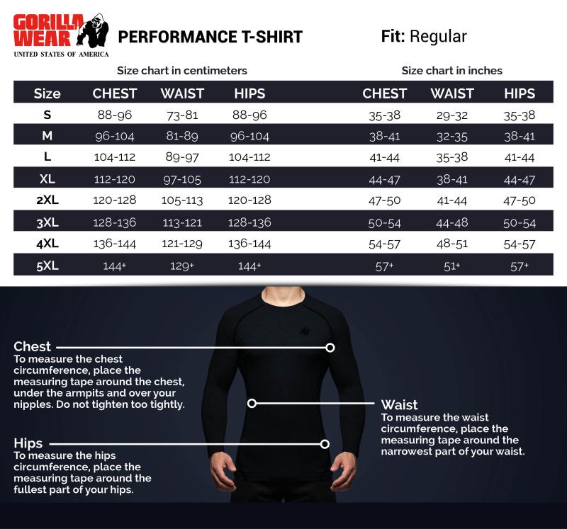 Gorilla Wear Футболка Performance T-Shirt Gray