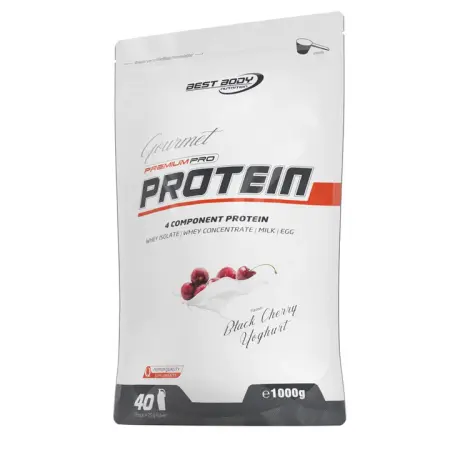 Best Body Gourmet Premium Pro Protein 1000 г (Вишневый йогурт)