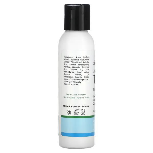 Zion Health, Ancient Minerals, тоник, огурец, 120 мл (4 жидк. унц.)