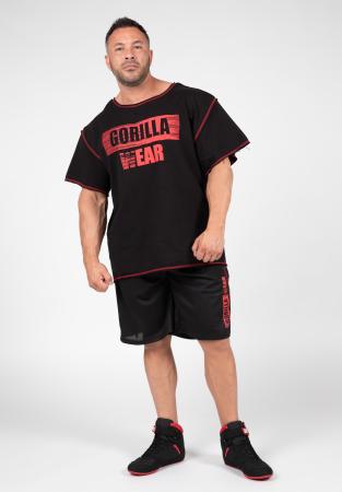 Gorilla Wear Шорты Wallace Mesh Shorts Black/Red