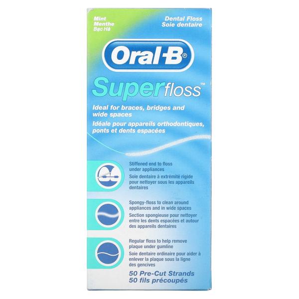 Oral-B, Super Floss, , 50   