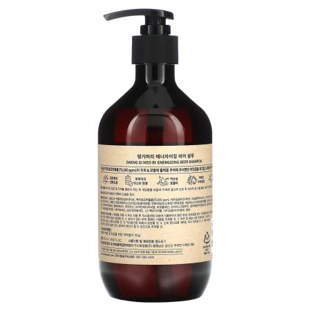 DAENG GI MEO RI, Бодрящий пивной шампунь. Для всех типов волос, 500 мл (16,9 жидк. унц.)