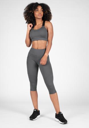 Gorilla Wear Женские леггинсы Monroe Cropped Leggings Gray