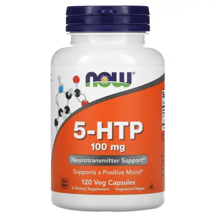 NOW Foods 5-гидрокситриптофан 5-HTP 100 мг 120 вегетарианских капсул NOW Foods 5-гидрокситриптофан 5-HTP 100 мг 120 вегетарианских капсул