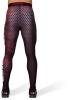 Gorilla Wear Тайтсы Bruce Mens Tights Black/Red