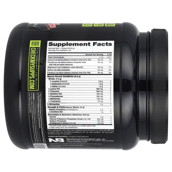 Nutrabio Labs, Intra Blast, Заряд аминокислот во время тренировки, Апельсина и манго, 718 грамм