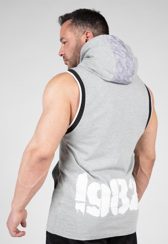 Gorilla Wear Безрукавка Loretto Hooded Tank Top Gray Melange