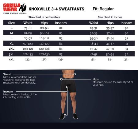 Gorilla Wear Штаны Knoxville 3/4 Sweatpants Gray