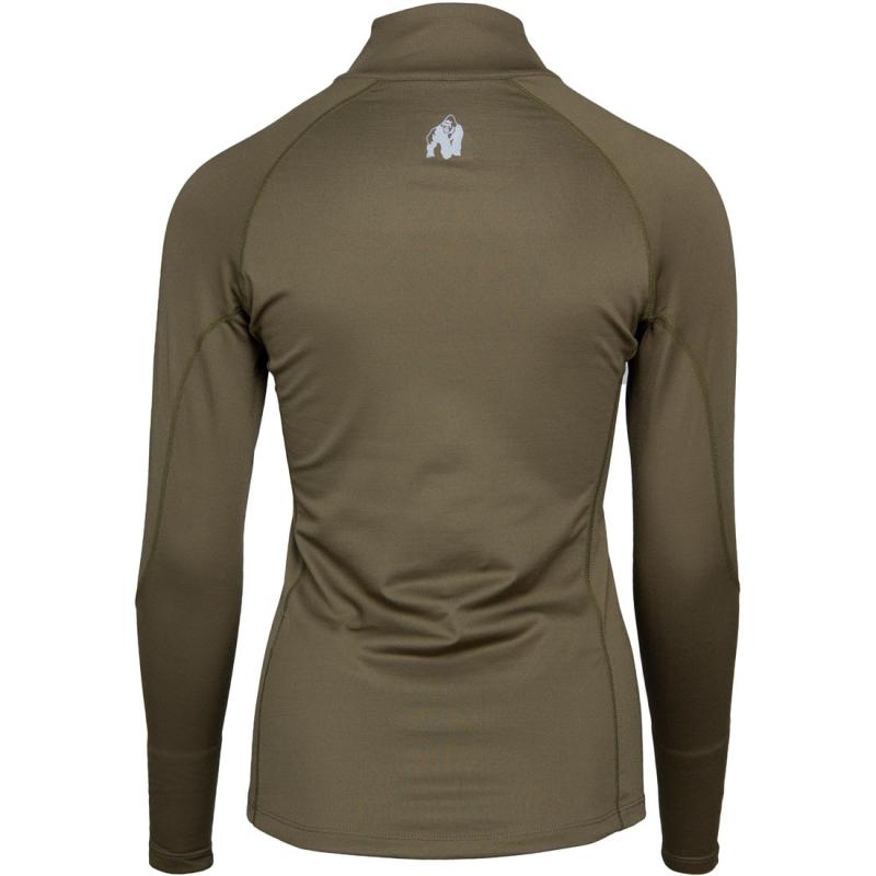 Gorilla Wear Женская кофта Melissa Long Sleeve Army Green
