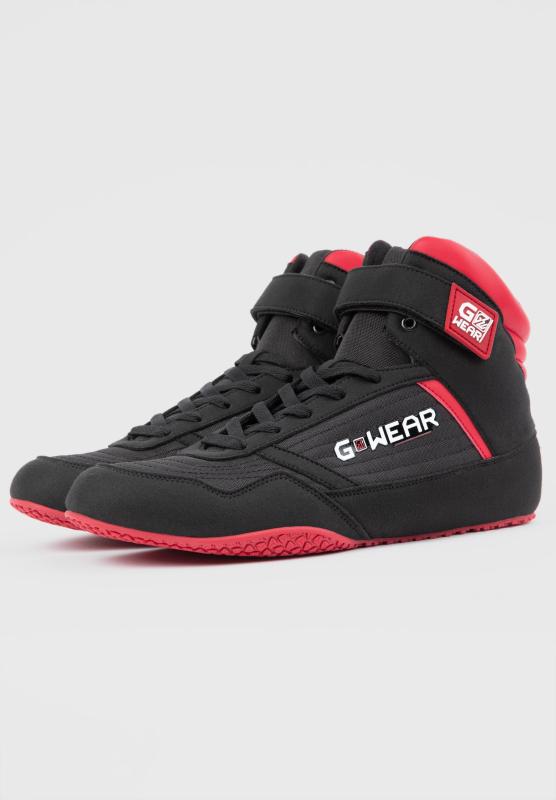 Gorilla Wear Кроссовки GWear Classic High Tops - Black/Red