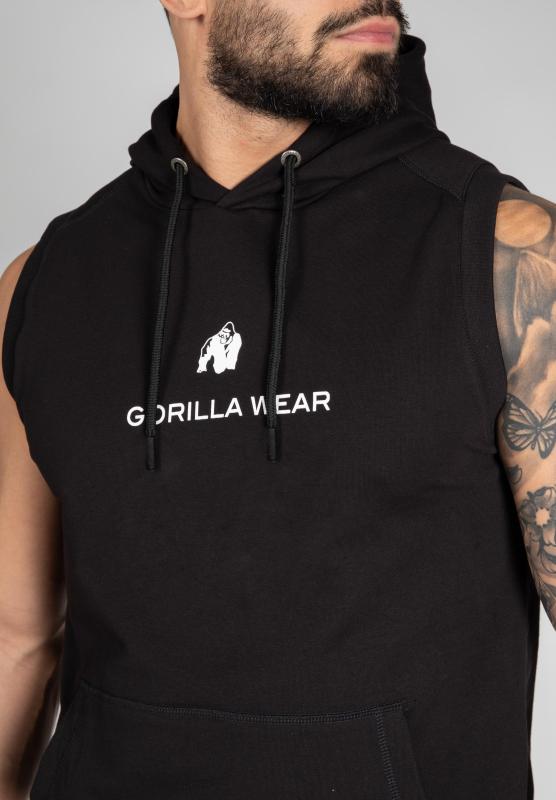 Gorilla Wear Безрукавка Lincoln Sleeveless Hoodie Black