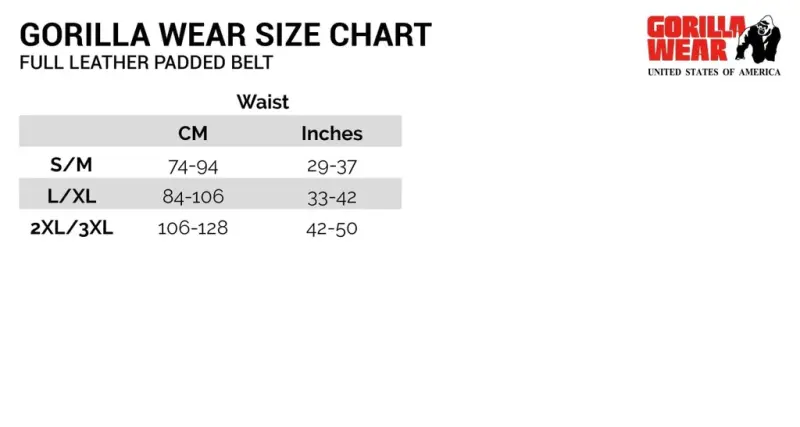 Gorilla Wear Пояс 6 Inch Padded Leather Lifting Belt - Black/Gold