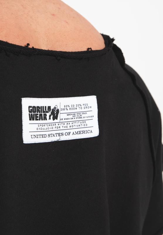 Gorilla Wear Футболка Classic Workout Top - Black/Gold