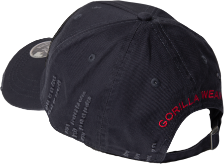 Gorilla Wear Бейсболка Harrison Cap Black/Red