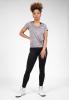 Gorilla Wear Женская футболка Elmira V-Neck T-Shirt - Gray Melange