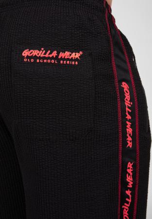 Gorilla Wear Штаны Buffalo Old School Workout Pants Black/Red