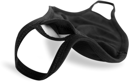 Gorilla Wear Face Mask Black