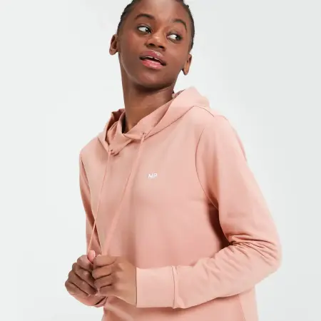 MyProtein Женское худи MP Composure, состаренный розовый цвет Washed Pink