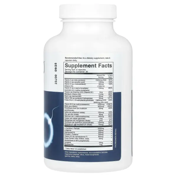 Fairhaven Health, FH Pro, мультивитаминный комплекс для поддержки мужского здоровья, 180 капсул