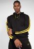Gorilla Wear Кофта Banks Oversized Hoodie Black/Yellow