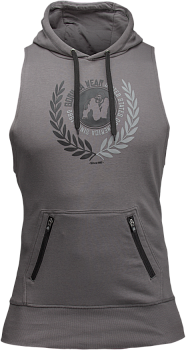 Gorilla Wear Безрукавка Manti Sleeveless Hoodie Gray 
