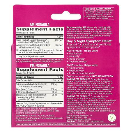 Nature's Way, AM / PM Menopause Formula ™, 60 таблеток – оригинальная продукция AthleticFuel