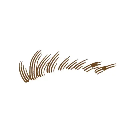 J.Cat Beauty, Ручка для контурирования бровей с 4 кончиками, коричневая, 1,5 г (0,05 унции)