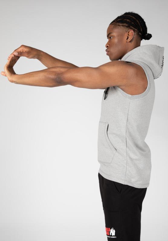 Gorilla Wear Безрукавка Lincoln Sleeveless Hoodie Gray