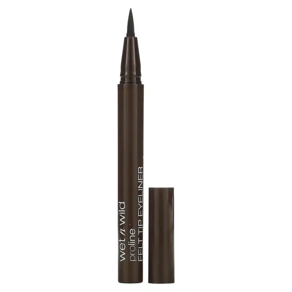 Wet n Wild Подводка для глаз ProLine с фетровым кончиком темно-коричневая 0,5 г