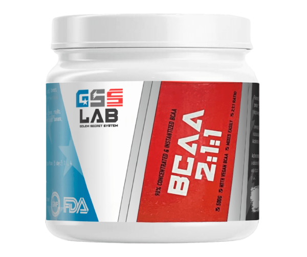 GSS Lab BCAA 2:1:1 500 грамм