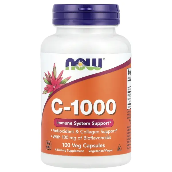 NOW Foods Витамин C-1000 с биофлавоноидами 100 капсул