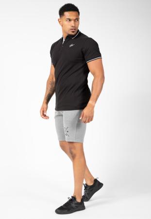 Gorilla Wear Футболка Delano Polo Black/White