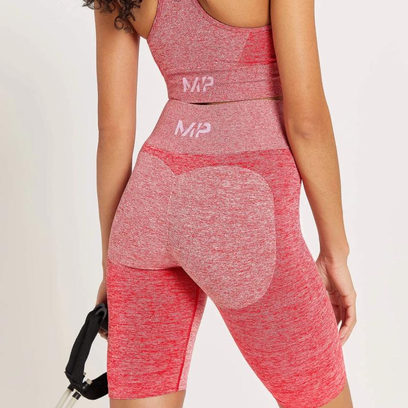 MyProtein Женские велошорты MP Curve с высокой талией Danger Marl