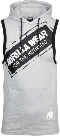 Gorilla Wear Безрукавка Loretto Hooded Tank Top Gray Melange