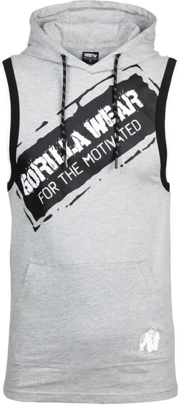 Gorilla Wear Безрукавка Loretto Hooded Tank Top Gray Melange